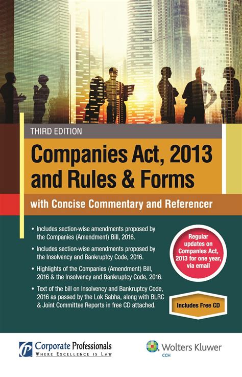 At the commencement of companies act, 2013, ministry of corporate affairs released many rules on the act. Companies Act, 2013 and Rules & Forms With Concise ...