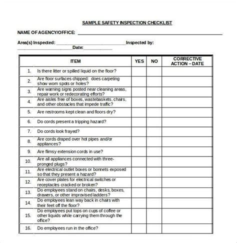 It then interrupts power fast enough to help prevent serious injury from electrical shock. 30+ Word Checklist Template - Examples in Word | Free ...