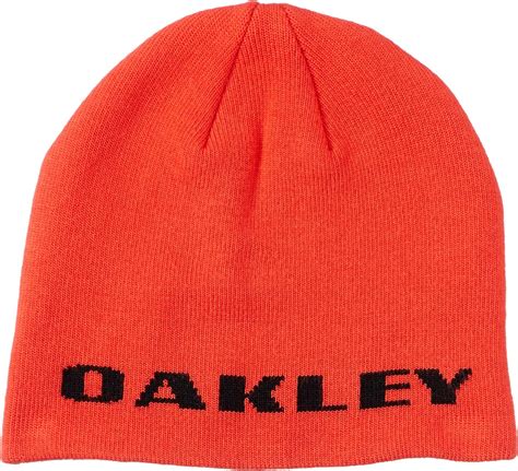 Oakley Mens Rockslide Beanie Hatsone Sizepoppy Red Clothing