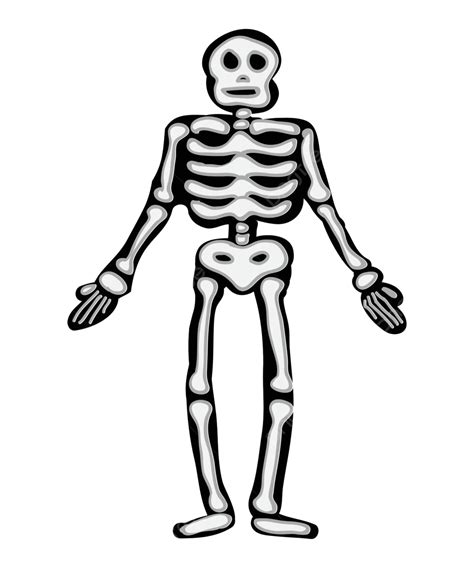Halloween Skeleton Vector Symbol Icon Design Holiday Spine Happy Vector