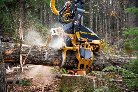 Tigercat Releases Harvesting Head For Wheel Carriers Wood Panel USA