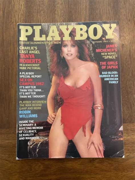 Playboy October Playmate Marianne Gravatte W Tanya Roberts Robin