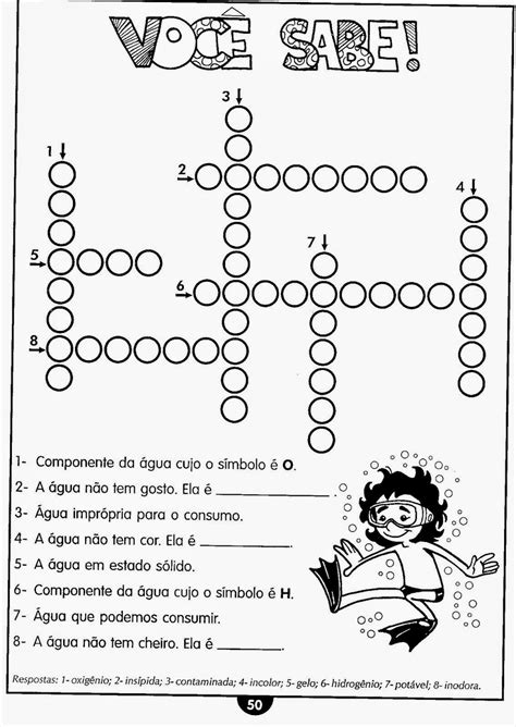 Atividade Sobre O Ciclo Da água 6 Ano