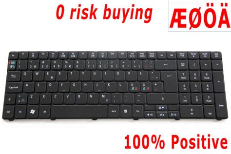Nordic Swedish Keyboard For Acer Aspire 5810 8935 8940 8940g 8942 8942g