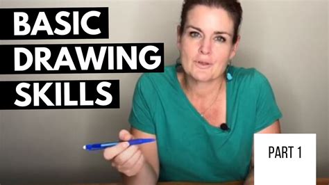 Basic Drawing Skills Part 1 Youtube