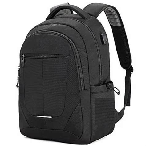 Nylon Black Travel Backpack Number Of Compartments 3 Nos Bag