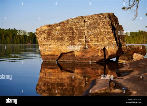Rock Lake In Algonquin National Park Ontario Canada Stock Photo Alamy