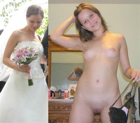 Wedding Day Brides Dressed Undressed On Off Before After Pics Xhamster