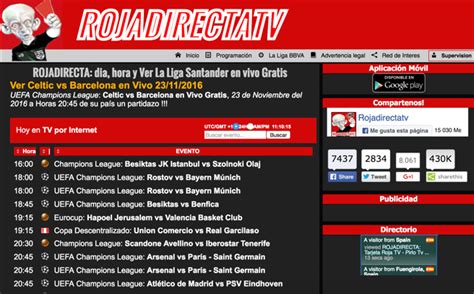 You can watch all kinds of high quality sports streams with us. RojaDirecta: Cierre definitivo e indemnización a Movistar+