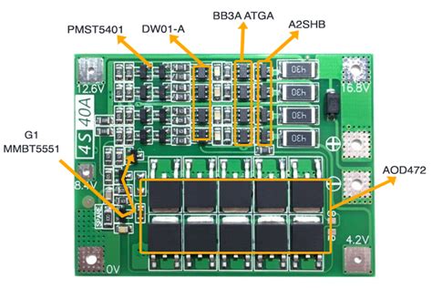 Lithium Ion Battery Management And Protection Module Bms Teardown