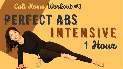 1 Hour Perfect Abs Pilates Workout California Home Workout 3 With Hannah Youtube
