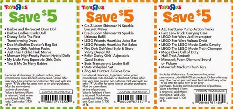 You can also use bed bath and beyond coupons here. Toys R Us Printable Coupons September 2015