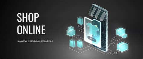 Premium Vector | Online shop banner template