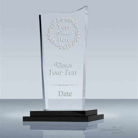 Build Your Own Award Crystal Sunflower Plaque 014 Goodcount 3d