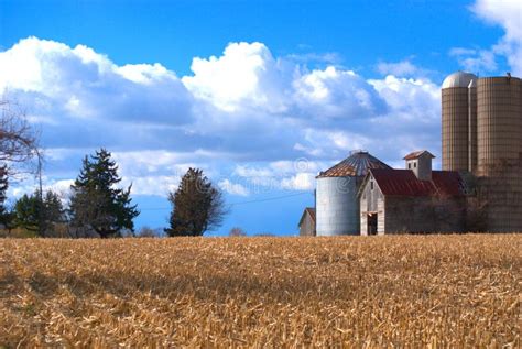A Midwest Usa Farmscape Stock Photo Image Of Countryside 143450720