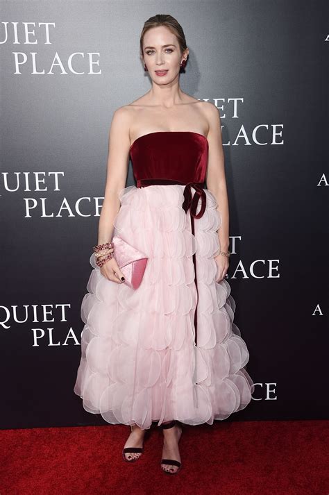 She is the heart and. Emily Blunt and John Krasinski - "A Quiet Place" Premiere ...
