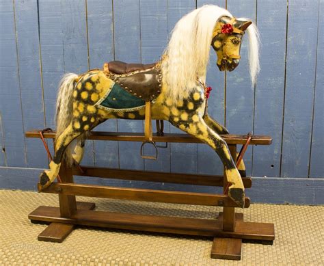 Antiques Atlas Large Vintage Rocking Horse Early 20thc