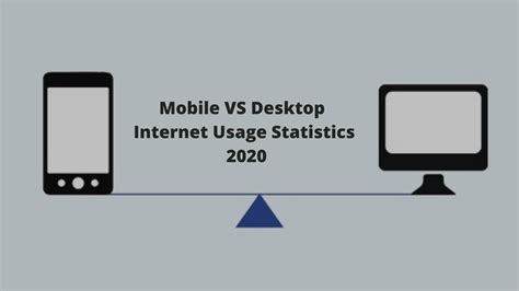 Mobile Vs Desktop Internet Usage Statistics 2020 Mywifispeed