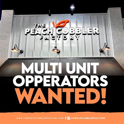 The Peach Cobbler Factory Continues Major Expansion With Multi-Unit