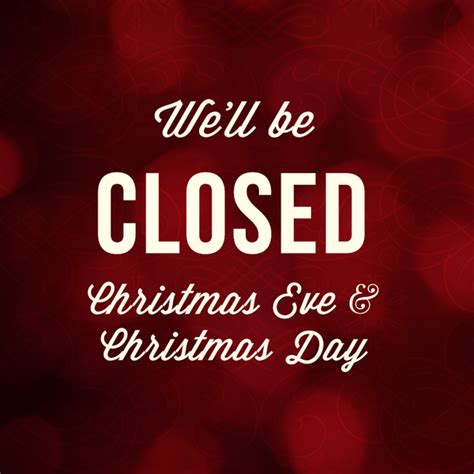 Closed For Christmas Day — New Kent Winery