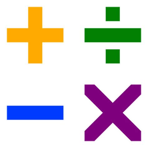 Symbols To Represent Math Clip Art Library