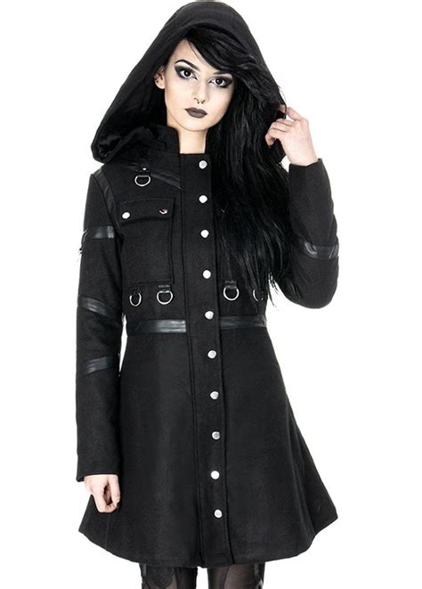 Restyle Military Gothic Coat Attitude Clothing