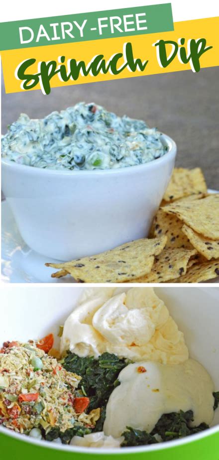 Dairy Free Spinach Dip Dairy Free Appetizers Dairy Free Dips