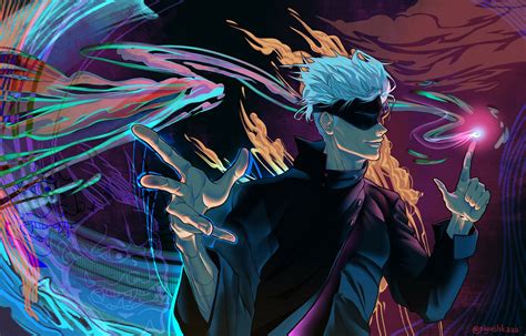 Anime Jujutsu Kaisen HD Wallpaper by plyushkaaa