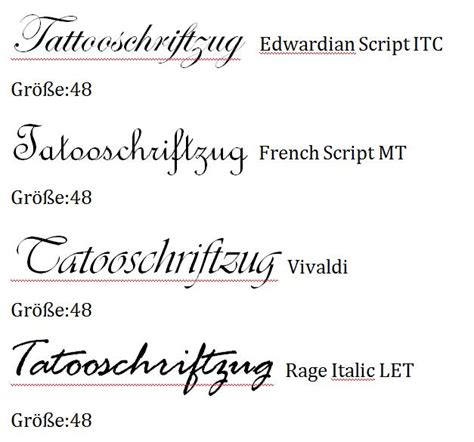 Maybe you would like to learn more about one of these? geschwungene Schriftarten (für Tattooschriftzug) (Tattoo ...