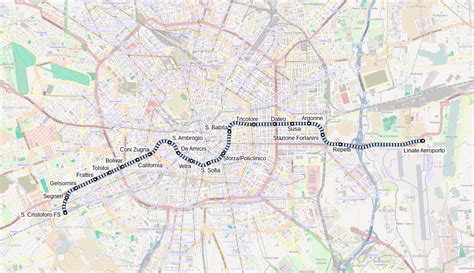Apertura M4 Milano Mappa E Fermate Metro Operative E Future