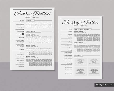 Put your best foot forward with this clean, simple resume template. Simple CV Templates for 2021, Professional Resume Templates, for Students, Interns, College ...