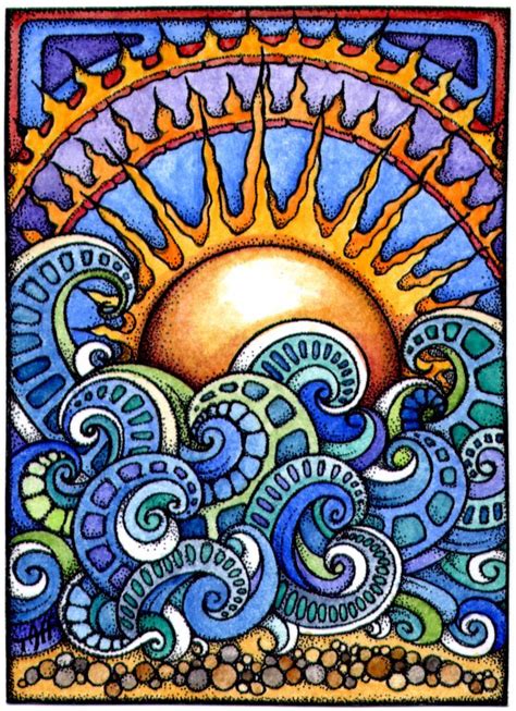 Trippy Sun Drawing At Getdrawings Free Download