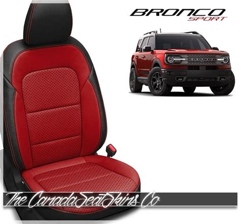 2021 2022 Ford Bronco Sport Custom Katzkin Leather Upholstery