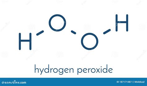 Peroxide Molecule Diagram