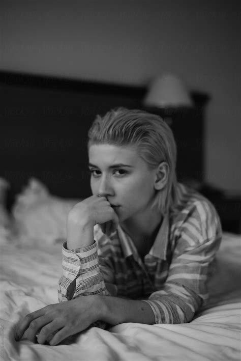 "Portrait Of Sensual Woman" by Stocksy Contributor "Twenty Eight" - Stocksy