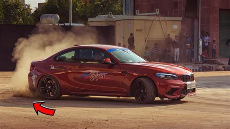 Bmw M2 Competition Doing Donuts And Powerslides Bmw Joyfest 2019