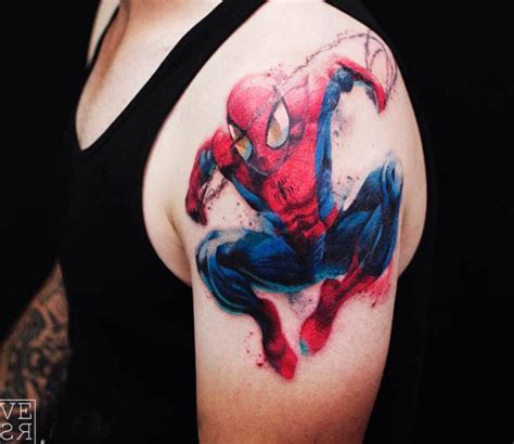 Spiderman Tattoo By Versus Ink Photo 15521