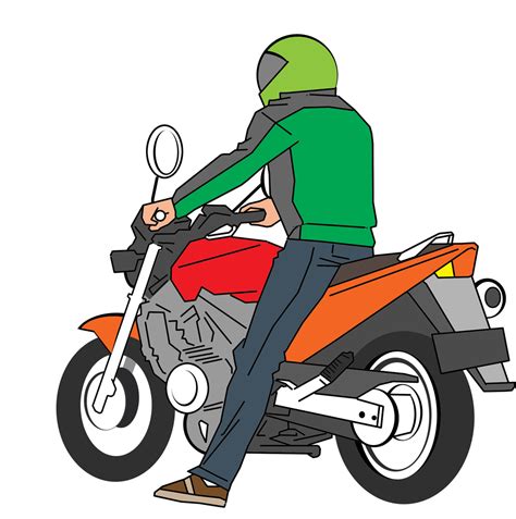 Temukan iklan motor bekas terbaru ditayangkan setiap harinya di olx pusat bursa motor terlengkap. Gambar Kartun Ojek Motor | Galeriotto