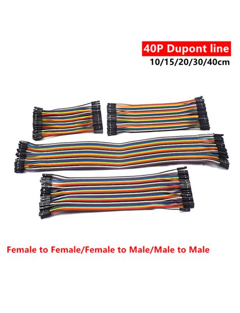 Dupont Jumper Cables For Arduino And Diy Bitware Store Bahrain