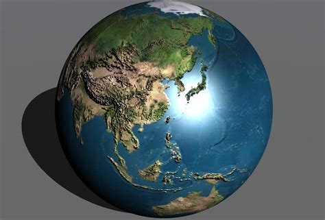 The Planet Earth 3d Model Sharecg