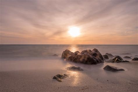 Kostenlose Bild Strand Sonnenuntergang Wasser Meer Insel Meer