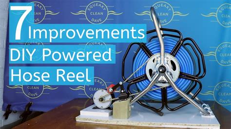 7 Improvements To Diy Powered Hose Reel Youtube