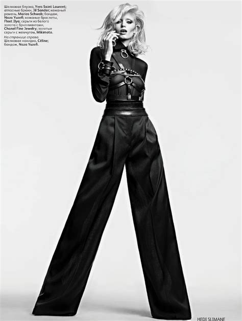 Get The Look Abbey Lee Kershaw For Vogue Russia Mommy And Kumquat
