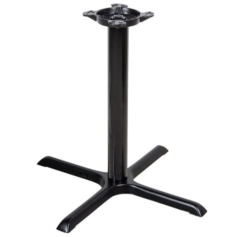 Love the extra storage space too. Lancaster Table & Seating 30" Black Metal Table Base