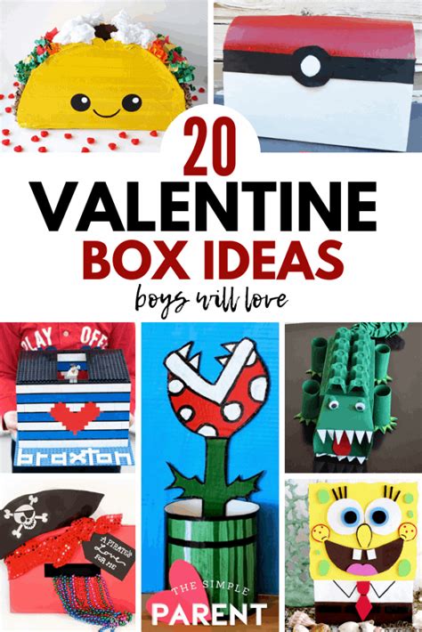 20 Valentine Boxes For Boys For Valentine Party Fun The Simple Parent