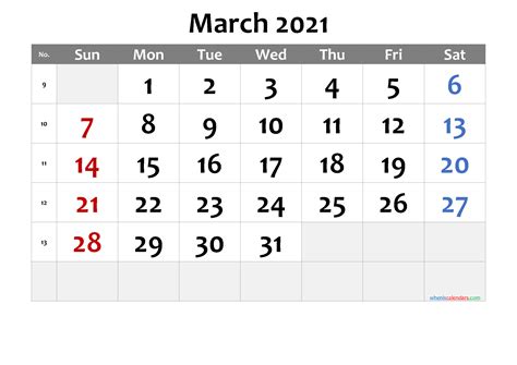 Just click print right from your browser. Printable Calendar March 2021 Free Premium - Free 2020 ...
