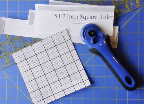 Free 5 12 Inch Square Quilting Ruler Printable · Sweetbriar Sisters