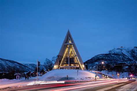 Ishavskatedralen The Arctic Cathedral Tromso Norway Pieter Lozie