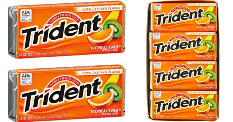 Amazon 12 Packs Of Trident Gum Only 512 Shipped Just 43¢ Each