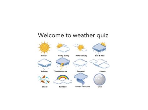 Weather Quiz Free Activities Online For Kids In 2nd Grade By Caleb